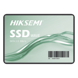 HIKSEMI by HIKVISION HS-SSD-WAVE(S)/128G – Unidad de Estado Sólido / 128 GB / 2.5" / SATA III 6 Gb/s / Lectura 460 MB/s / Escritura 370 MB/s / 3D NAND / 0°C a 70°C