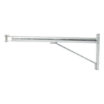 LINKEDPRO BY EPCOM LP-BDE-060-D – Brazo de Extensión para Fibra Óptica / 60 cm (1.97 ft) / Acero Galvanizado en Caliente / 2.4 kg / Herraje Tipo D / Compatible ADSS, Figura 8