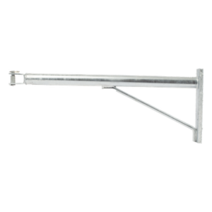 LINKEDPRO BY EPCOM LP-BDE-060-D – Brazo de Extensión para Fibra Óptica / 60 cm (1.97 ft) / Acero Galvanizado en Caliente / 2.4 kg / Herraje Tipo D / Compatible ADSS, Figura 8