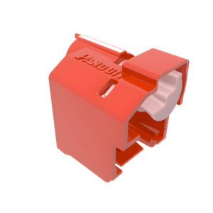PANDUIT PSL-DCPLE-C – Kit de Bloqueo RJ45 / 100 Dispositivos / 5 Llaves / Policarbonato y Nylon / 0.55' Ancho / ROHS