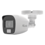 HiLook by HIKVISION THC-B157-LMS – Cámara Bala TURBOHD / 3K Megapixel / Dual Light 20 m (65.6 ft) / Lente 2.8 mm / 105° de Visión / IP66 / Audio por Coaxitron / Multitecnología
