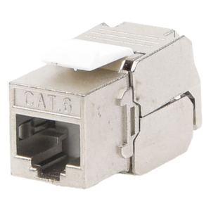 LINKEDPRO BY EPCOM LP-KJ6S-04 – Módulo Jack Keystone / Cat6 Blindado STP / Toolless / RJ45 / 24-26 AWG / UL94-V0
