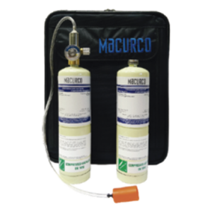 MACURCO - AERIONICS CAL-KIT1 – Kit de Calibración de Campo / Detectores de Gas / Tubing y Adaptadores / Estuche Portátil / Mantenimiento Preventivo Anual