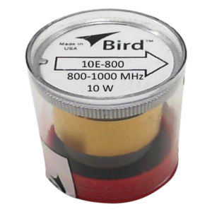 BIRD TECHNOLOGIES 10E-800 – Elemento de medición en línea / 10 W / 7/8" / 800-1000 MHz / Para wattmetro 43