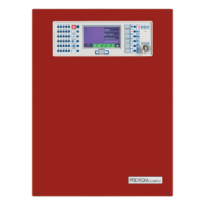 INIM ELECTRONICS PREVIDIAC-200SR – Central de Detección de Incendio Direccionable / 2 Lazos / 480 Puntos / Pantalla Táctil 4.3" / Gestión Cloud / Red 50 Nodos / EN54 y UL