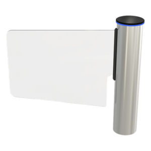 CAME GLA-1 – Torniquete de Ala o Bandera / Acero Inoxidable 304 / Cristal Templado / Acceso Bidireccional / Corona LED RGB / Operación -20°C a +68°C