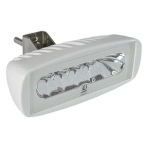 LUMITEC 101102 – Luz led marina Caprera2 con bracket, emite luz color blanco y azul de 1000 lúmenes, fabricado bajo norma de protección IP67.