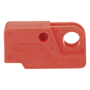 PANDUIT PSL-WS – Dispositivo de Bloqueo LOTO / Interruptores de Palanca / 15.2 x 22.3 mm / Polipropileno Resistente / Rojo / -40°C a 121°C