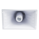RITRON 05500041 – Bocina PA / 30W / 8Ω / 95 dB @ 15 m / 25 pies cable RCA / Interior-Exterior