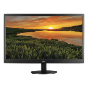 AOC E970-SWHEN – Monitor LED de 19", Resolución 1366 x 768 Pixeles con Entradas de Video VGA / HDMI