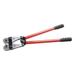 PRECISION PST-H01-010 – Pinza para Ponchar o Crimpar Terminales / 8 AWG a 4/0 AWG / 2 Troqueles Giratorios 8 Posiciones / Bloqueo de Precisión