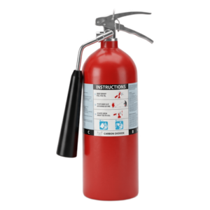 VICTORY CO5LB – Extintor de CO₂ / Clasificación UL 2-B:C a 10-B:C / Capacidades 5 lb a 20 lb (2.27 kg a 9.07 kg) / Válvula de Cierre Integral / Bocina / Certificación Canadá / Uso en Baja Temperatura -22 °F (-30 °C) / 6.56 pies de alcance
