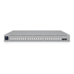 UBIQUITI USW-PRO-XG-24-POE – Switch Administrable Capa 3 / 24 Puertos PoE+++ / 16 × 10 GbE + 8 × 2.5 GbE / 2 Puertos SFP28 25 G / 720 W PoE / Etherlighting™