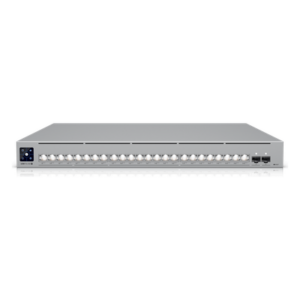 UBIQUITI USW-PRO-XG-24-POE – Switch Administrable Capa 3 / 24 Puertos PoE+++ / 16 × 10 GbE + 8 × 2.5 GbE / 2 Puertos SFP28 25 G / 720 W PoE / Etherlighting™