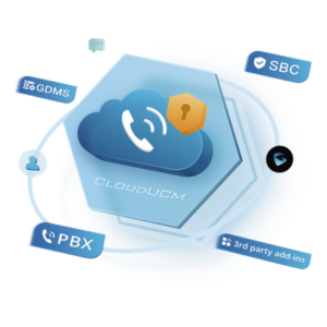 GRANDSTREAM CLOUDUCMSOHO – Conmutador IP en la nube / Hasta 20 extensiones / 8 llamadas simultáneas / 1 GB almacenamiento / SBC integrado