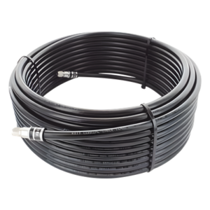 VIAKON RG-58-BNC-29 – Jumper Coaxial / Tipo RG58 / 29 m (95.14 ft) / Conectores BNC Macho / 75 Ω / Color Negro