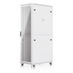 UBIQUITI UACC-RACK-42U-1000-G – Gabinete Rack de Piso / 42U / 600 x 1000 mm (23.6 x 39.4 in) / Carga 800 kg / Puerta Vidrio Templado / Ventiladores Integrados