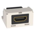 PANDUIT CMHDMIIW – Módulo Acoplador HDMI 2.0 / Tipo-A Hembra-Hembra / Categoría 2 / 2 Espacios Mini-Com / 1.37 x 1.13 x 0.72 in (34.85 x 28.70 x 18.29 mm)