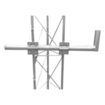 SYSCOM TOWERS SBL-UNI-1G – Brazo de Montaje para Antena / Acero ASTM A36 / Inmersión en Caliente / Largo 84 cm (2.76 ft) / Tubo 1-1/4" Ced.30