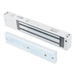 ACCESSPRO MAG600NLEDV2 – Chapa Magnética Electromagnética / 280 kg (617.3 lbs) / LED Ultra-Brillante / Sensor de Estado / 12/24 VCC / Aluminio Anodizado