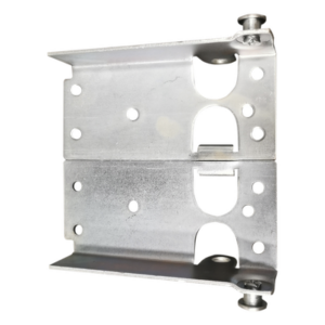 ACCESSPRO ACBOTTOMT – Soportes inferiores para puerta de garage / Izquierdo y derecho / Acero / 500 kg / 2.44-3.05 m