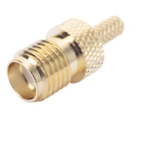 RF INDUSTRIES,LTD RP-3050-1B – Conector SMA / Hembra Inverso / Anillo Plegable / RG-174/U / BELDEN 8216 / 0.18 in Diámetro