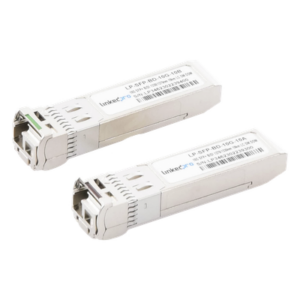 LINKEDPRO BY EPCOM LP-SFP-BD-10G-10 – Transceptor Óptico Bidireccional SFP+ / 10 Gbps / Monomodo 10 km (32,808 ft) / 1270 & 1330 nm / LC/UPC Simplex / DDM / Hot-Pluggable