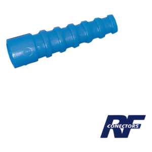 RF INDUSTRIES,LTD PT-401503BL – Soporte de Alivio de Tensión / Compatible con RG-58/U, RG-142/U, LMR-195 / Ensamble Manual / Cuerpo Plástico Azul