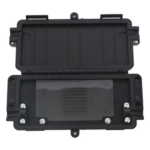 LINKEDPRO BY EPCOM LP-FAT – Cierre de Empalme Horizontal / 8 Fusiones de Fibra Óptica / IP65 / Interior/Exterior / Cables hasta 8 mm