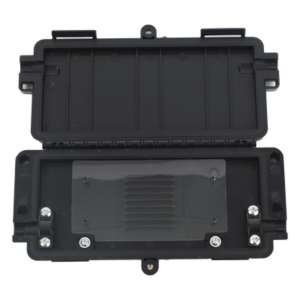 LINKEDPRO BY EPCOM LP-FAT – Cierre de Empalme Horizontal / 8 Fusiones de Fibra Óptica / IP65 / Interior/Exterior / Cables hasta 8 mm