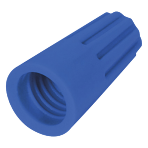 EPCOM POWERLINE AE-000-15 – Capuchón Roscable / 14 AWG / Azul / Paquete 25 Piezas / 16.7 x 5.6 x 9.3 mm