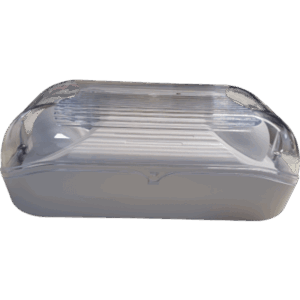 SFIRE SF-WM8BW – Luminaria de Emergencia LED / Impermeable NEMA 4X / 630 lm / Versión CL -20°C / Montaje Pared y Techo / 90 Min Autonomía / Entrada 120-277 VAC