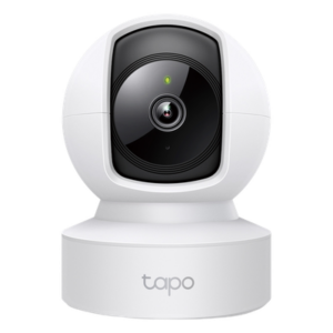 TP-LINK TAPO-C212 – Cámara IP PTZ Wi-Fi / 2K 2304x1296 px / Paneo 360° / Inclinación / IR 10 m (32.8 ft) / Audio Bidireccional / MicroSD 512 GB