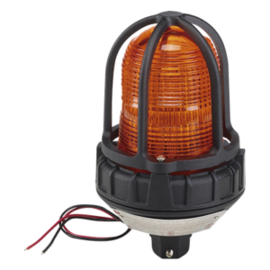 FEDERAL SIGNAL INDUSTRIAL 151XST-012024-A – Luz Estroboscópica para Ubicaciones Peligrosas / 520,000 Candelas Pico / 80 Destellos por Minuto / Montaje en Tubería NPT 3/4" / IP66 / 12-24 VCD / Ámbar