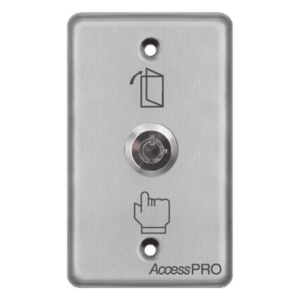 ACCESSPRO PROKSC – Switch con Llave / Contacto NC/NO / 24 VCD / Acero Inoxidable / 115 x 70 x 34 mm / 0.37 x 0.23 x 0.11 ft
