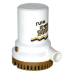 RULE 09R – Bomba sumergible de achique / 2000 GPH / 12 VCD / Motor con protección térmica / Eje acero inoxidable / 7570 litros por hora