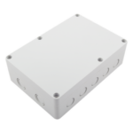 TXPRO TXG-01-11 – Gabinete Plástico para Exterior / IP65 / 180 x 125 x 57 mm / 16 Entradas de Cableado / -20 a 60 °C / ABS