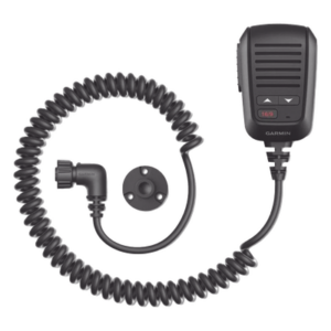 GARMIN 10-12506-00 – Micrófono de Mano VHF / Conector 12 Pines / Navegación de Canales / Acceso Emergencia 16/9 / Diseño Ergonómico