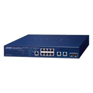 PLANET MGS-6311-10T2X – Switch Administrable Capa 3 / 8 Puertos 2.5G BASE-T / 2 Puertos 10G BASE-T / 2 Puertos SFP+ 10G