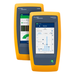 FLUKE NETWORKS LIQ-DUO-KIT-H6-MX – Calificador de Red y Wi-Fi / Verificación 10GBASE-T / Diagnóstico Switch VLAN y PoE / Análisis Wi-Fi 6E / Pantalla Multitáctil