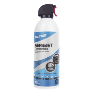 SILIMEX AEROJET-440 – Removedor de Polvo y Residuos / Aire Comprimido / 440 ml / Limpieza de Electrónicos / 15-20 cm Distancia Óptima / 0.49 ft-0.66 ft