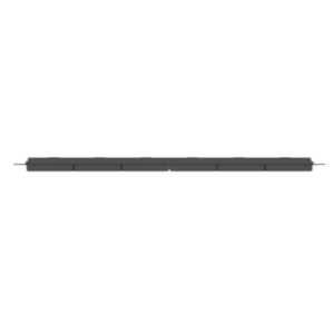 PANDUIT NKFPL24 – Panel de Parcheo Modular Keystone (Sin Conectores) con Placas de Acceso Frontal, de 24 Puertos, Espacio Para Identificación con Etiqueta Adhesiva, 1UR