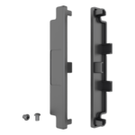 EPCOM INDUSTRIAL SDJH148 – Tapa de cierre para riel / Diseño modular / Material ABS resistente a impactos / Acabado antirreflejo / Cierre seguro y duradero