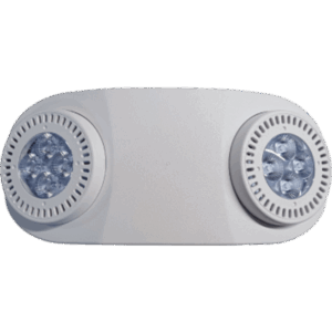SFIRE SF-7MB – Luminaria de Emergencia LED / 700 Lúmenes / 5000K / Autonomía 90 min / Entrada Universal 120-277 VAC / 2 Cabezales Ajustables / IP Interior