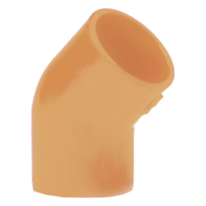 XTRALIS VP-ELB-45 – Codo de 45° para Tubería de ¾" / Sistemas VESDA / Paquete de 10 Piezas / Flujo Óptimo de Aire