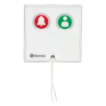 IBERNEX NX0067/CA – Módulo Asistencial de Empotrar / IP67 / Tirador Omnidireccional / RS485 / LED Alarma y Presencia / Botón Cancelación / ABS Antimicrobiano