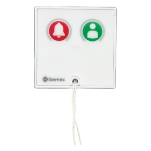 IBERNEX NX0067/CA – Módulo Asistencial de Empotrar / IP67 / Tirador Omnidireccional / RS485 / LED Alarma y Presencia / Botón Cancelación / ABS Antimicrobiano