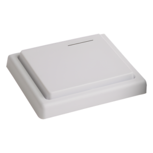 ACCESSPRO PROB400 – Botón de Acceso Inalámbrico / Transmisión 50 m (164 ft) / Doble Relevador / 30 Controles Compatibles / Montaje 80x80 mm