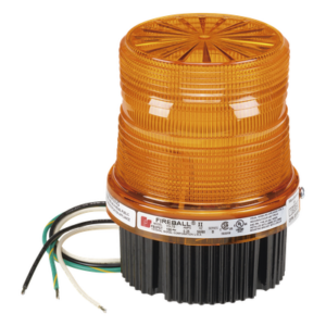 FEDERAL SIGNAL INDUSTRIAL FB2PST-120-A – Luz estroboscópica de advertencia / UL cUL / 120 VCA / Ámbar / NEMA 4X IP66 IP67 IP69K / Montaje 1/2 NPT