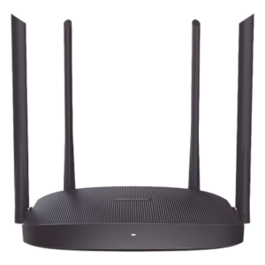HIKVISION DS-3WR12C – Router Inalámbrico / Doble Banda AC / 1200 Mbps / 4 Antenas 5 dBi / 3 Puertos LAN 10/100 Mbps / MU-MIMO 4×4 / WISP